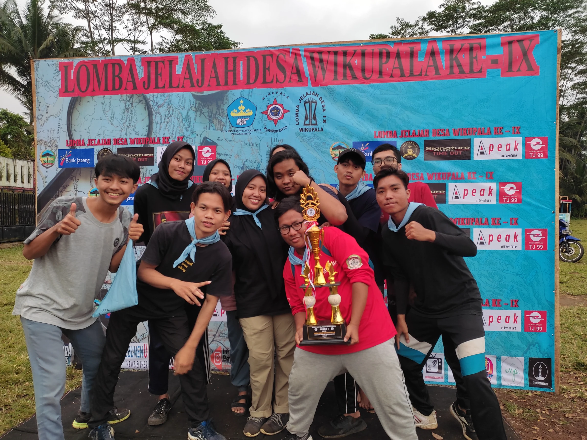 Lomba Jelajah Desa Wikupala ke-IX